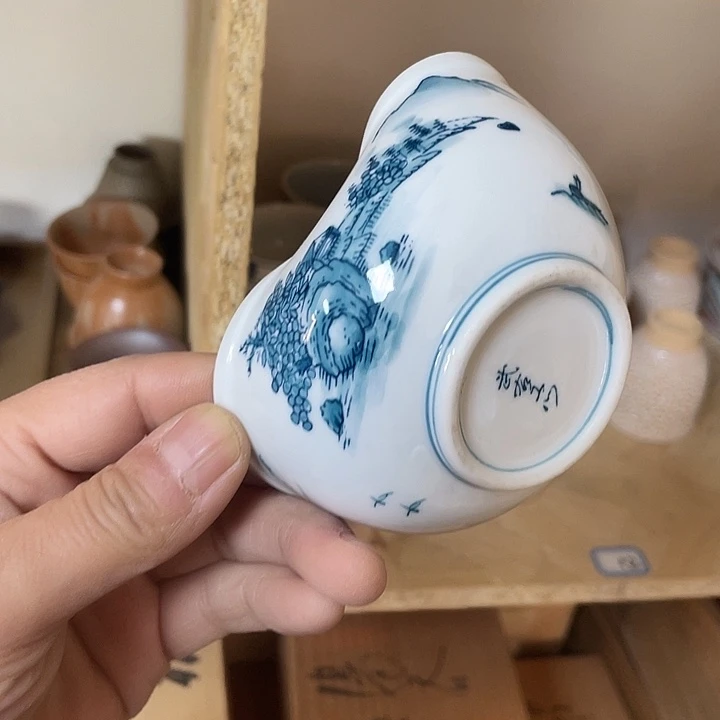 瓷片020 一人直播，看品直播间说序号