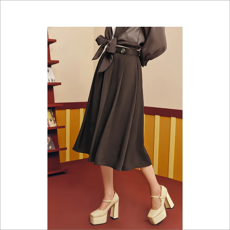 YINER音儿夏季气质复古法式显瘦半身裙8233250200