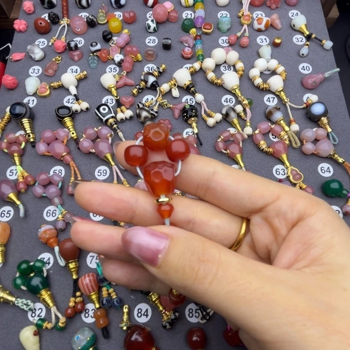 1***3玛瑙/玉髓未镶嵌三通