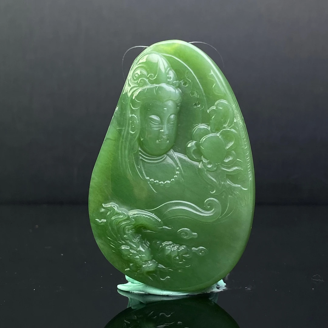 和田玉 佛观天下 /朵云轩 AK7083FY