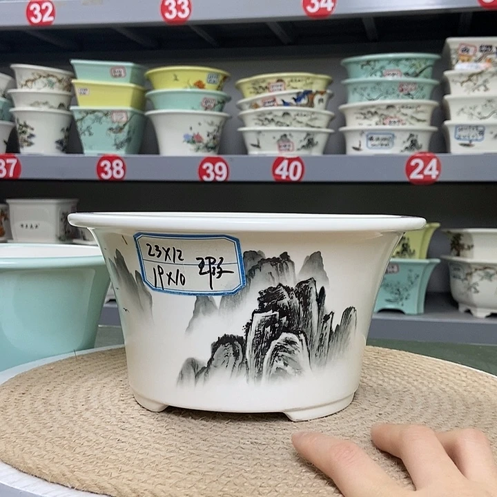 紫砂紫砂花盆0931