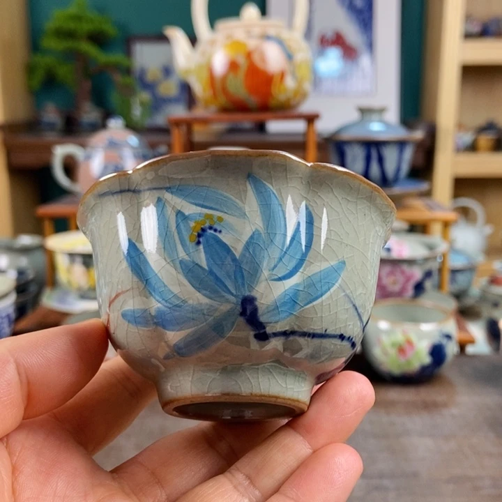 瓷片手工制作工艺精湛等特点为