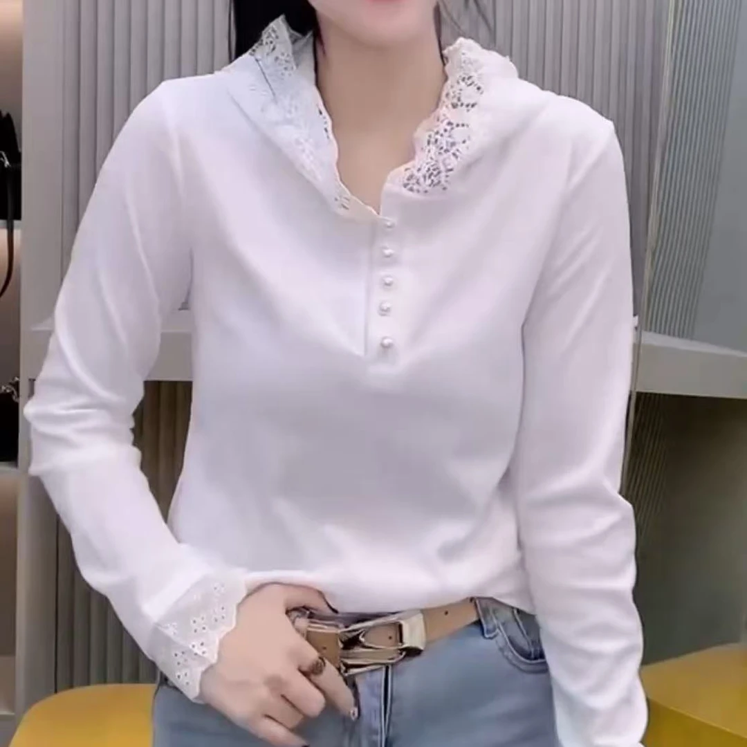 2025春夏新款时尚显瘦气质女士网红洋气打底衫百搭款K8073