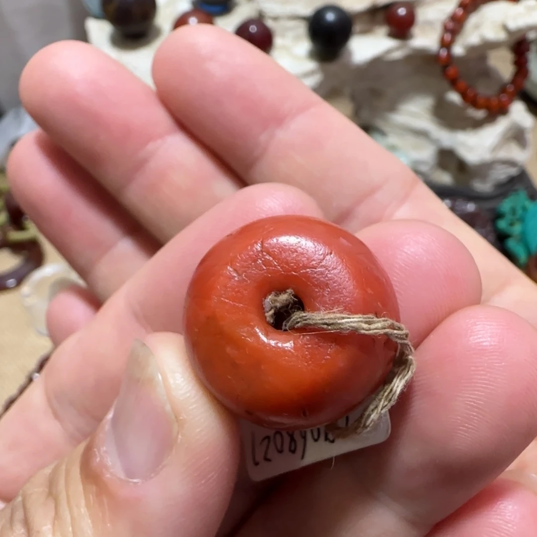 南红玛瑙未镶嵌颈饰