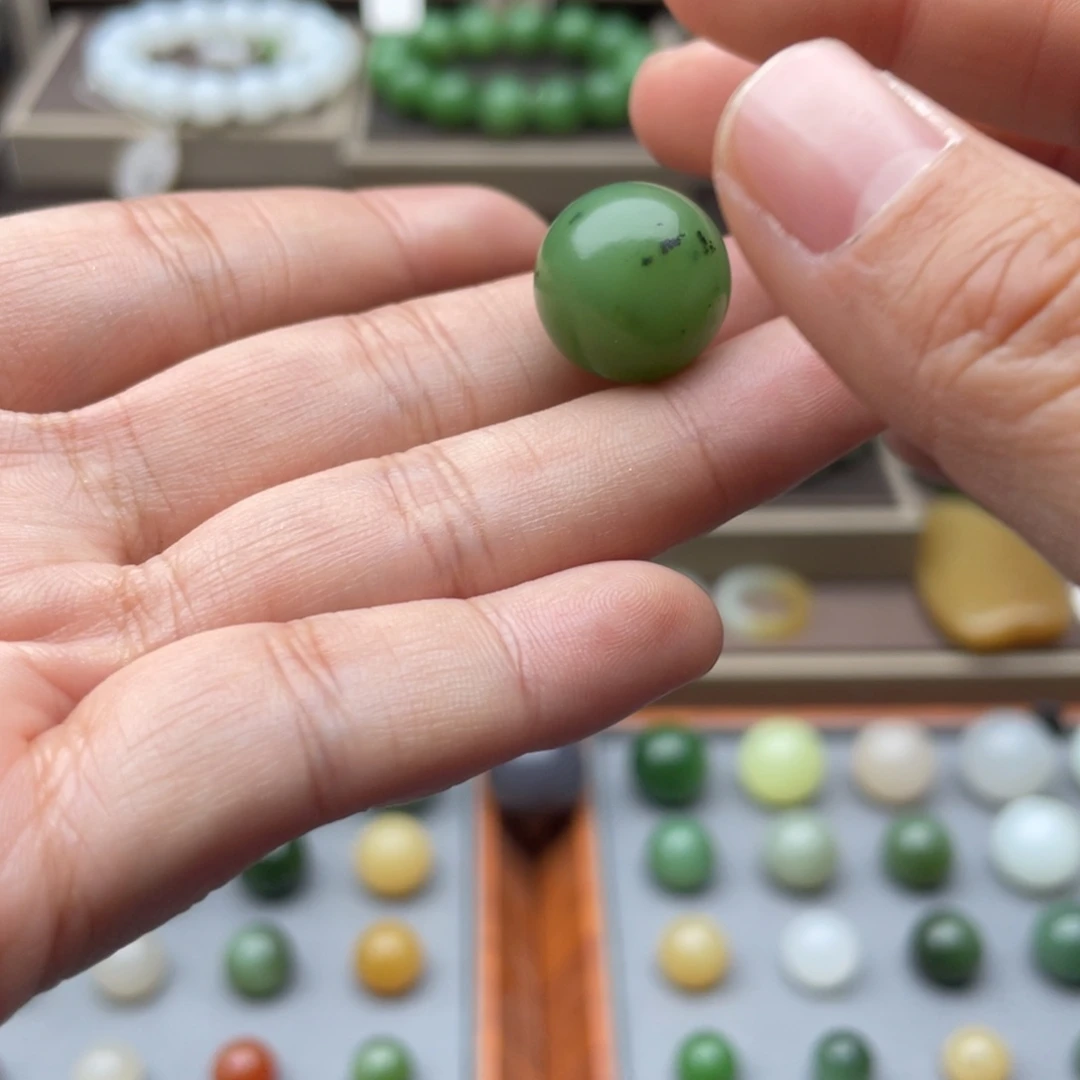 和田玉未镶嵌手链16