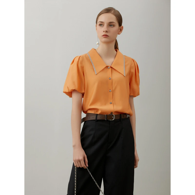 【小北专属】莱芙艾迪儿通勤衬衫1W2C31031