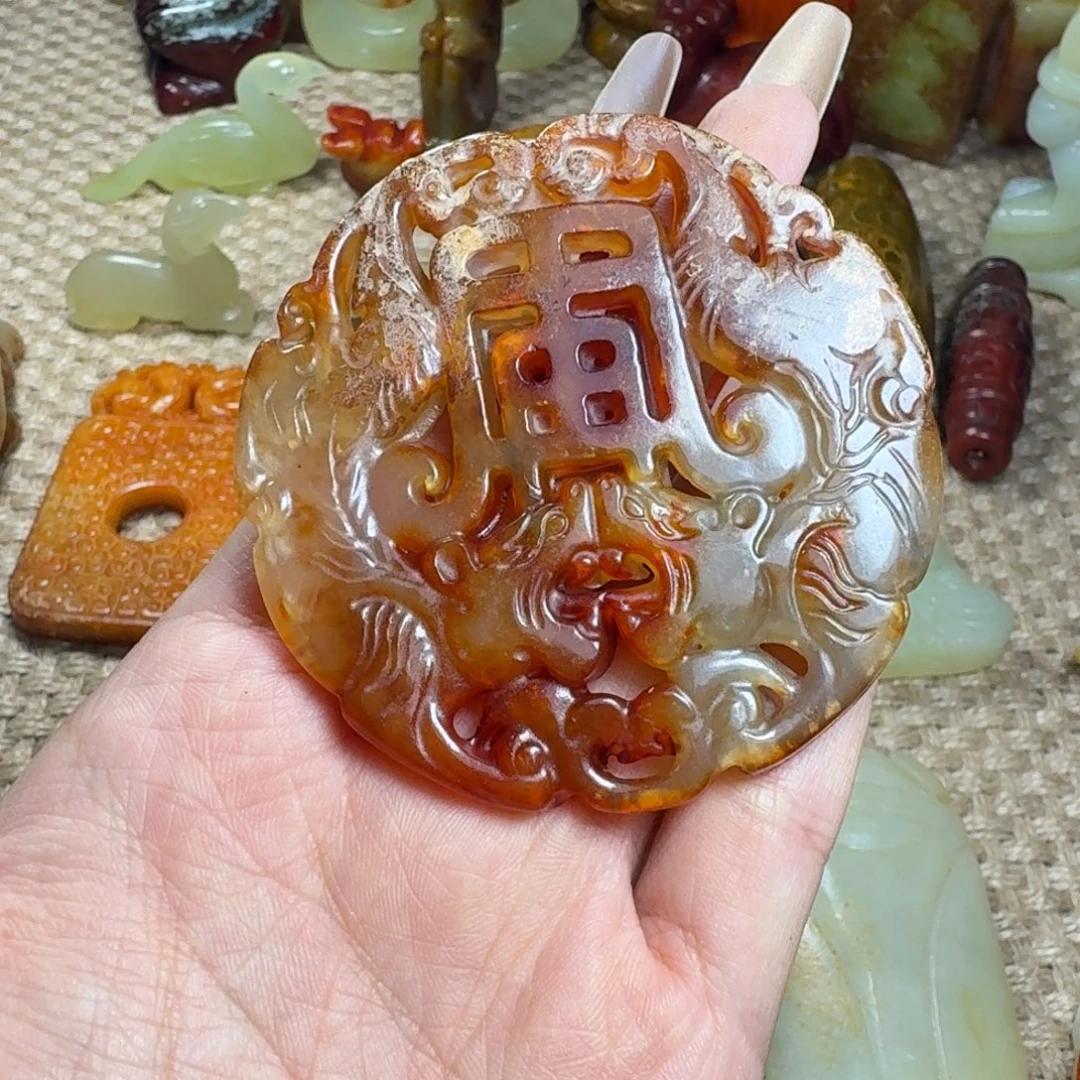 吊坠白玉菩提挂件