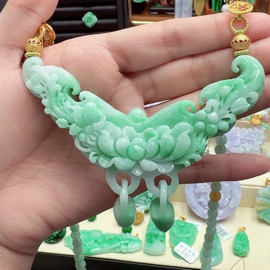 颈饰未镶嵌翡翠翡翠吊坠