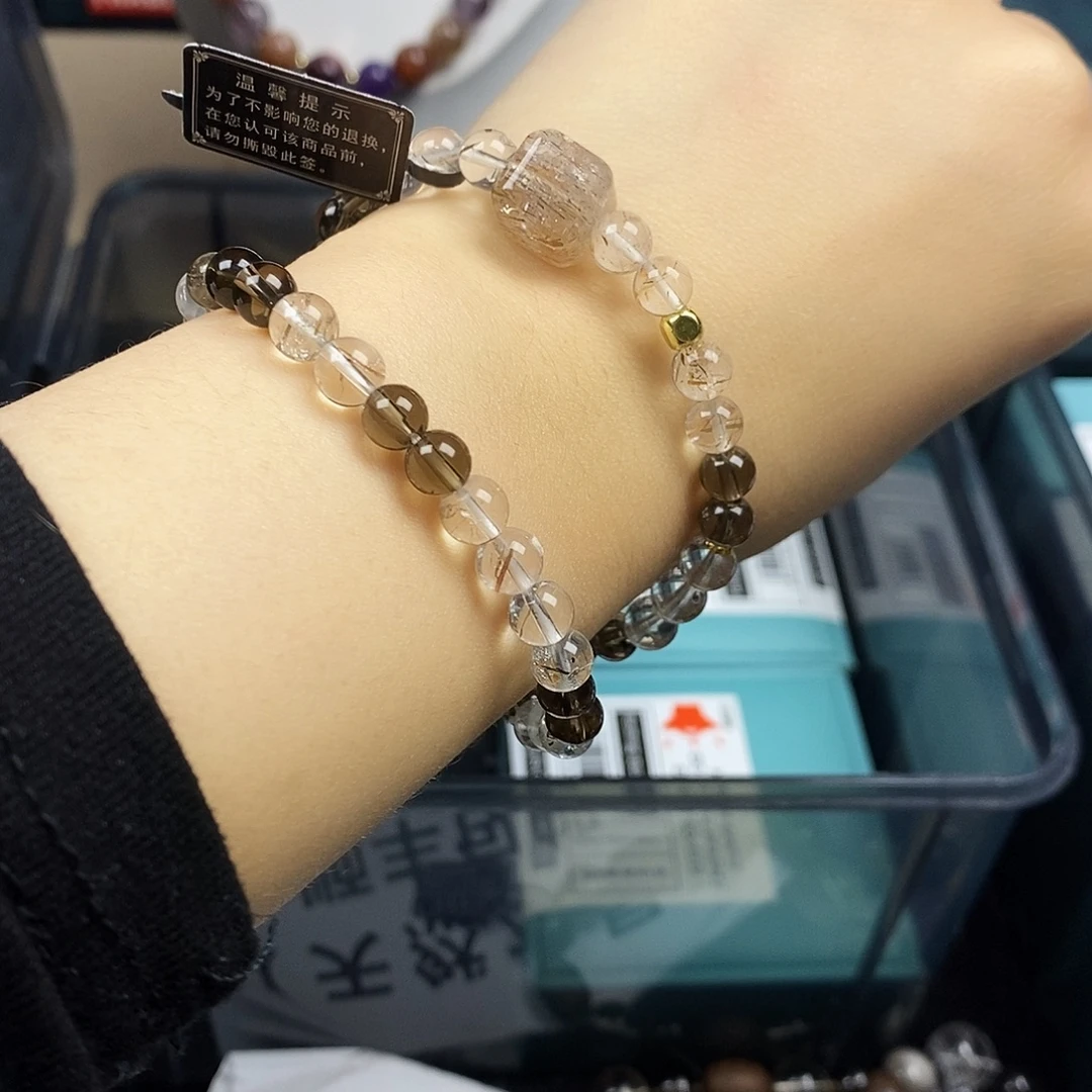 手链水晶银S925镶嵌