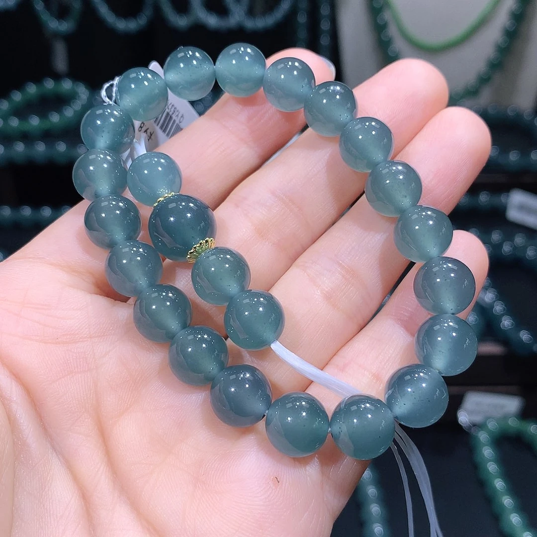 未镶嵌手链翡翠别**天然a货翡翠手串