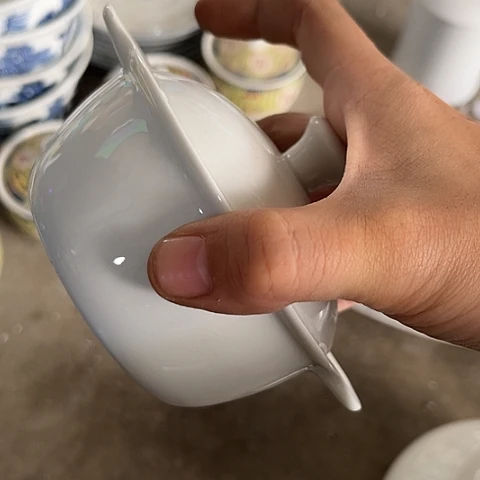 陶瓷双耳炖盅一个陶瓷