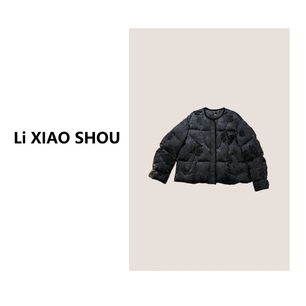 【李小瘦大码女装】冬季百搭舒适宽松休闲羽绒服90绒外套913D