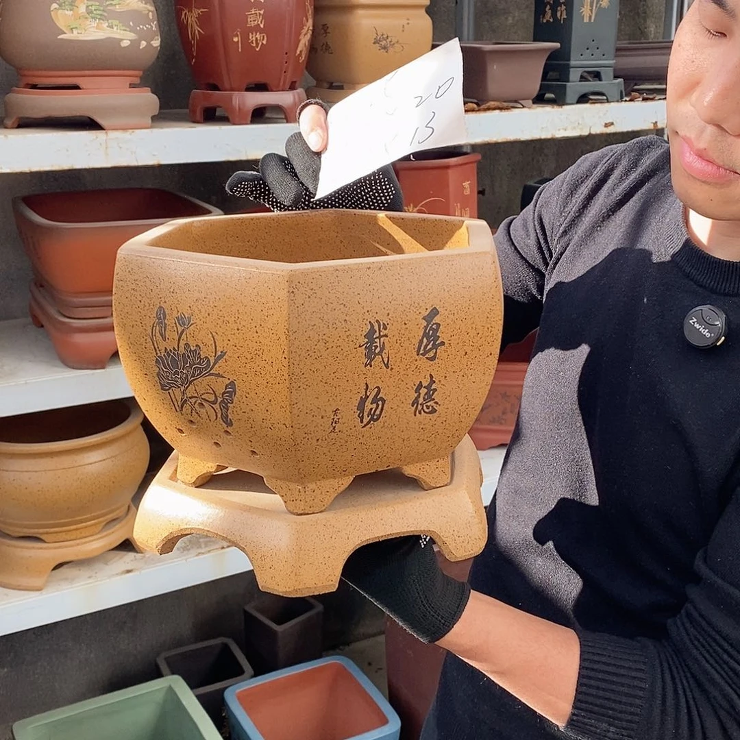 花盆紫砂紫砂花盆