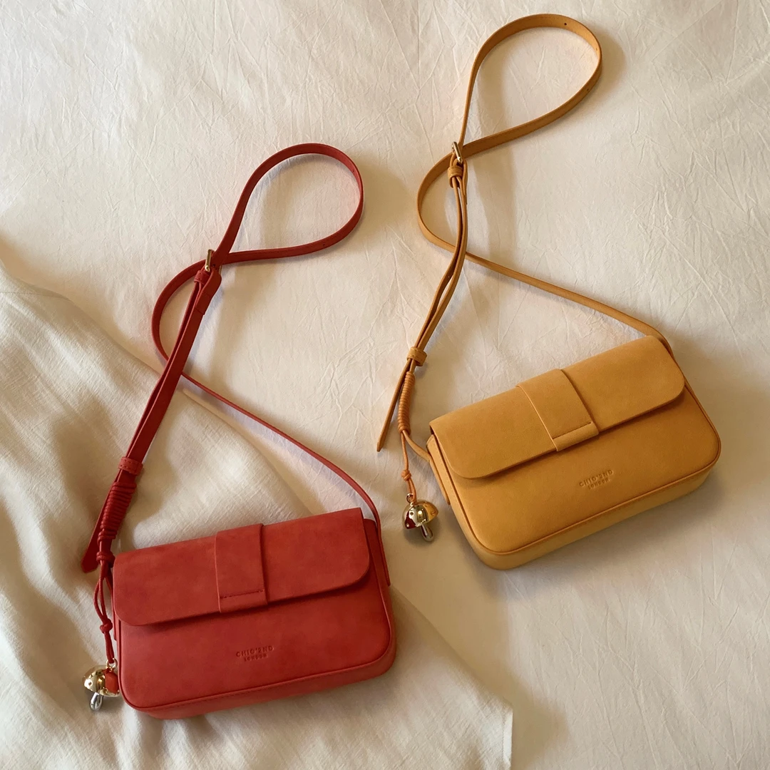 南风Chio2nd 小方包包女复古小众通勤单肩斜挎包