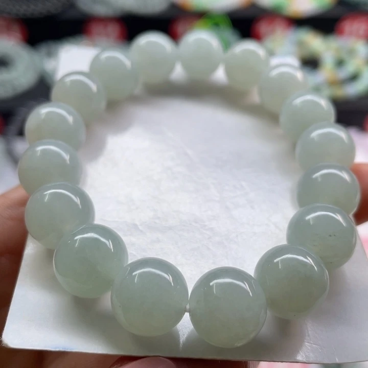 未镶嵌手链翡翠卡12有纹