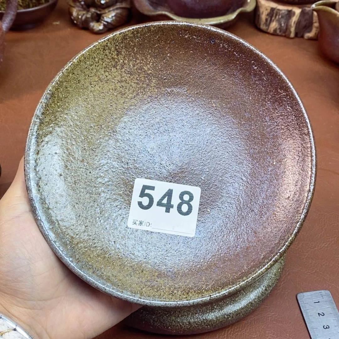 杯子柴烧粗陶盘一物一拍16