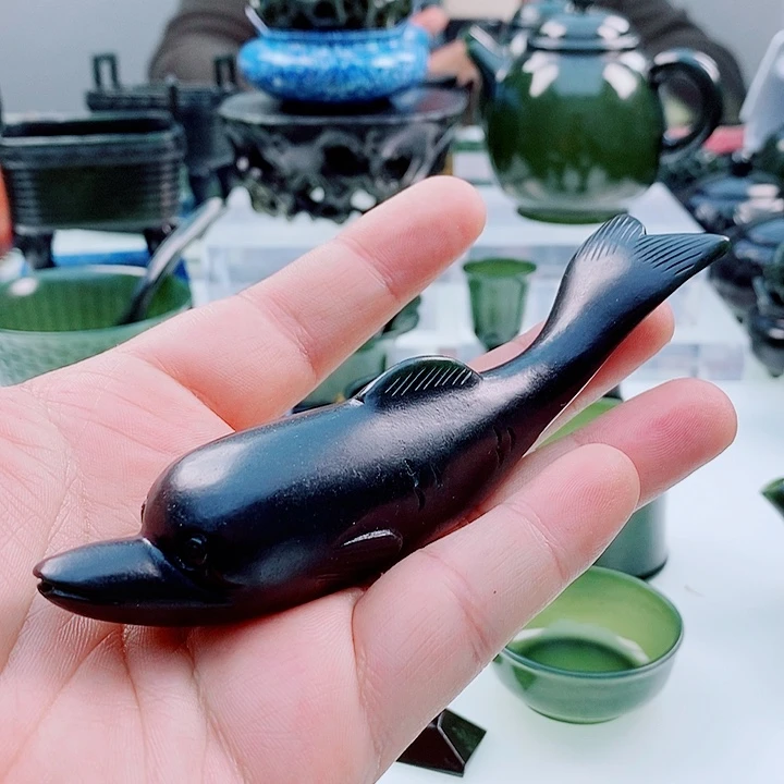 满***仓和田玉（青玉）未镶嵌把件