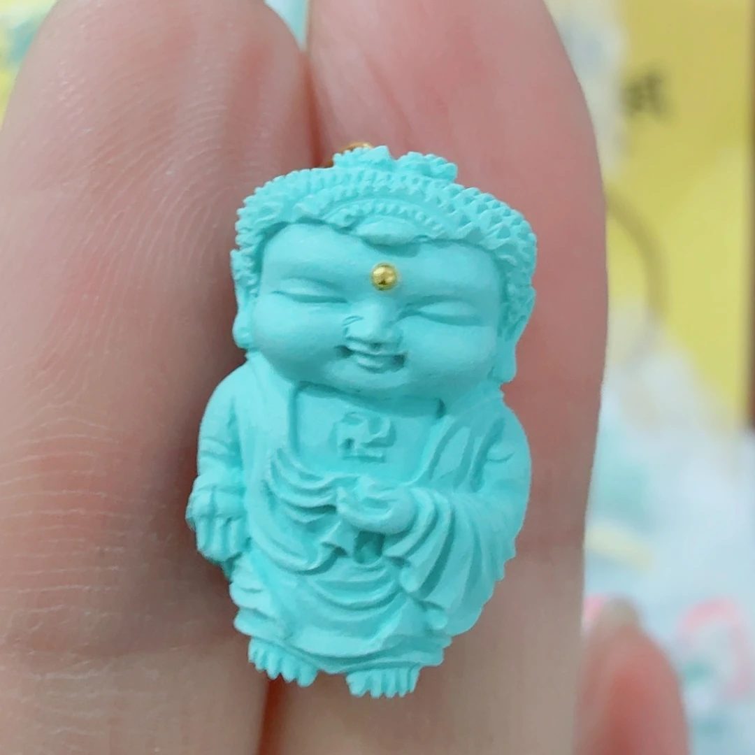 未镶嵌绿松石珠宝奇石