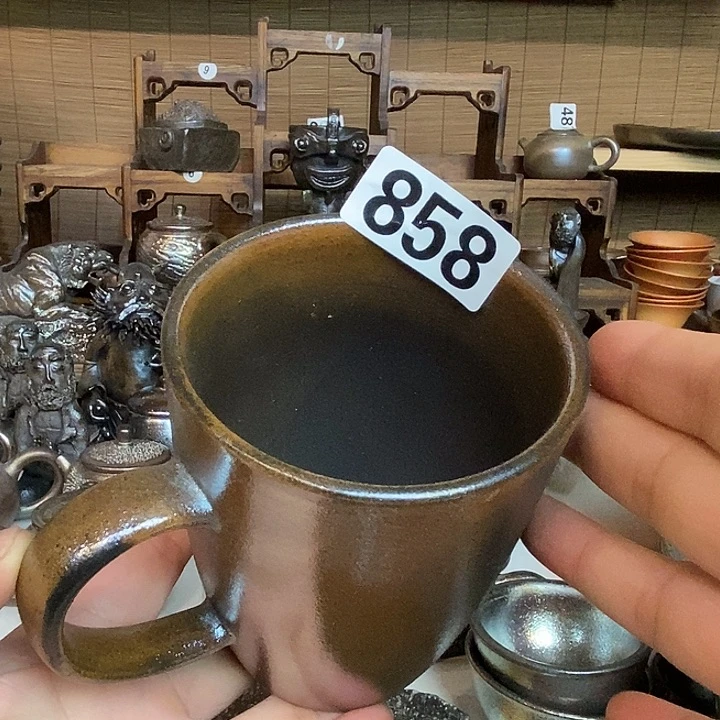 高温柴烧陶泥马克杯