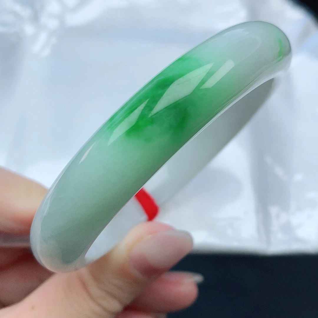 翡翠手镯未镶嵌57圈口882490