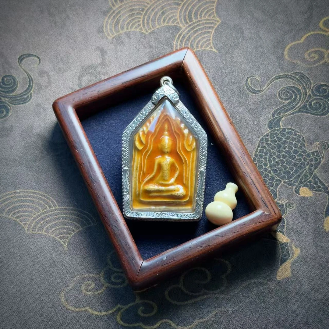 LP川坤平瓷面配饰 带比赛证书正宗正品泰国特色手工艺品