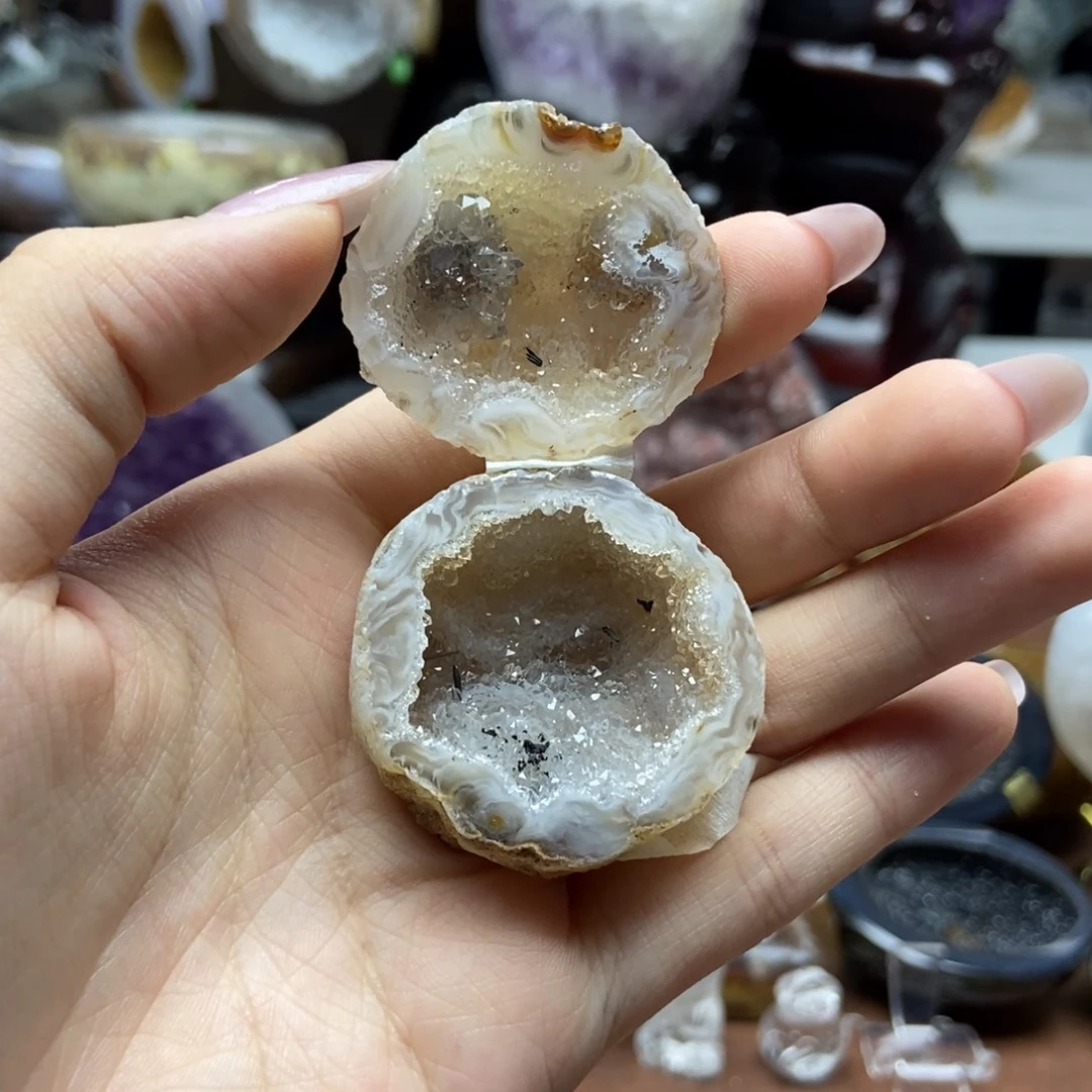 紫晶摆件未镶嵌水晶