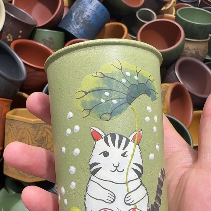 茶杯紫砂全手工紫砂