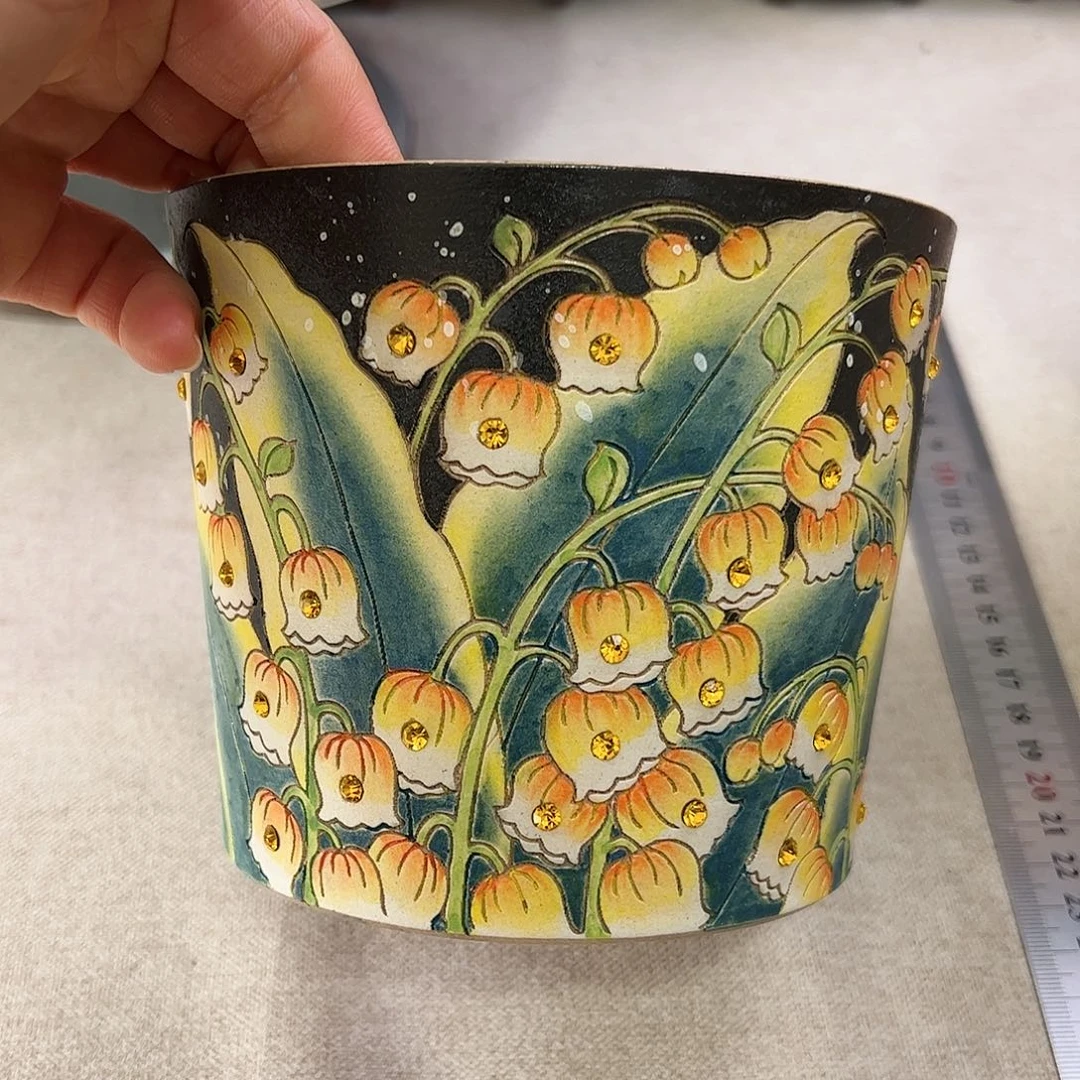 景德镇陶瓷花盆景德镇陶瓷花盆