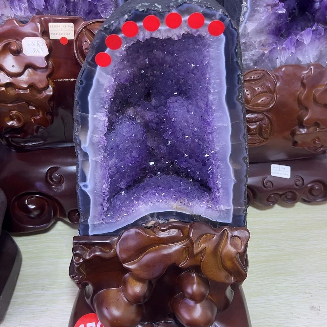 未镶嵌大型摆件（非配饰）紫晶