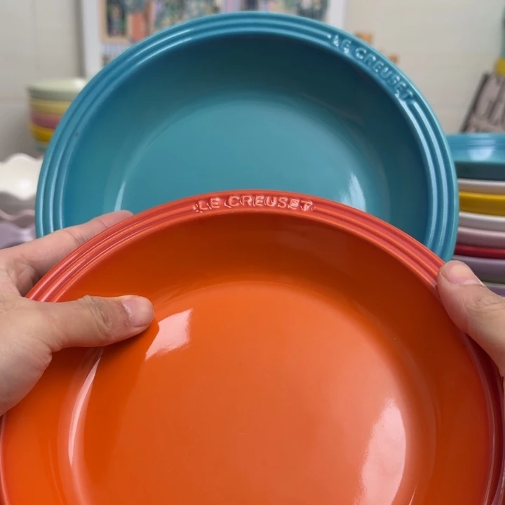 微瑕2个8英寸草帽盘