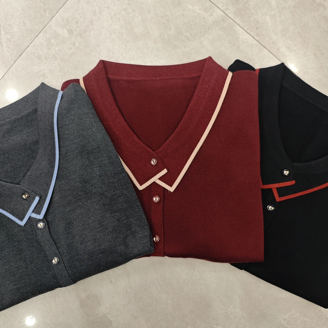 【燕珍时装】2025秋季新款5720时尚百搭气质长袖上衣 syf