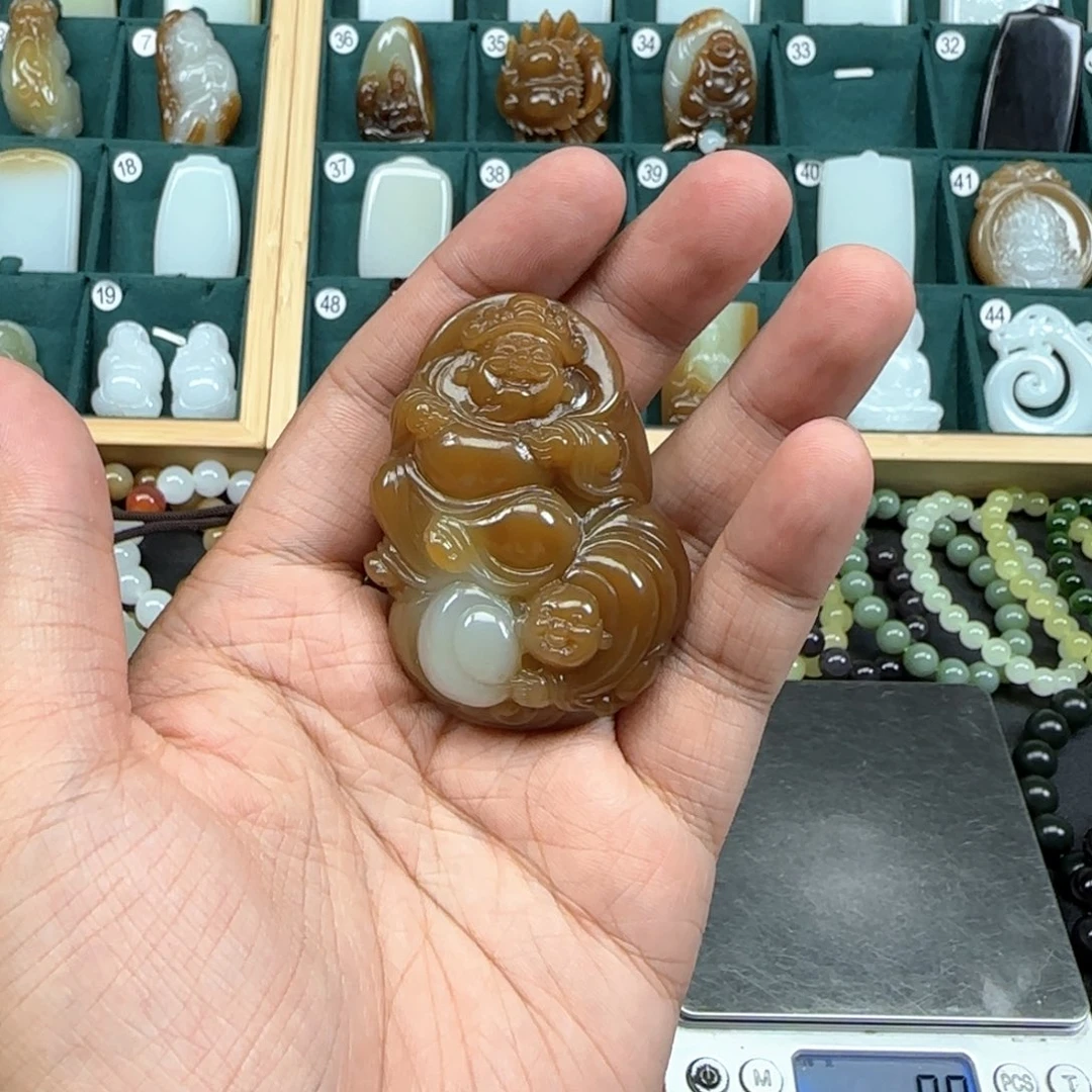 未镶嵌和田玉挂件