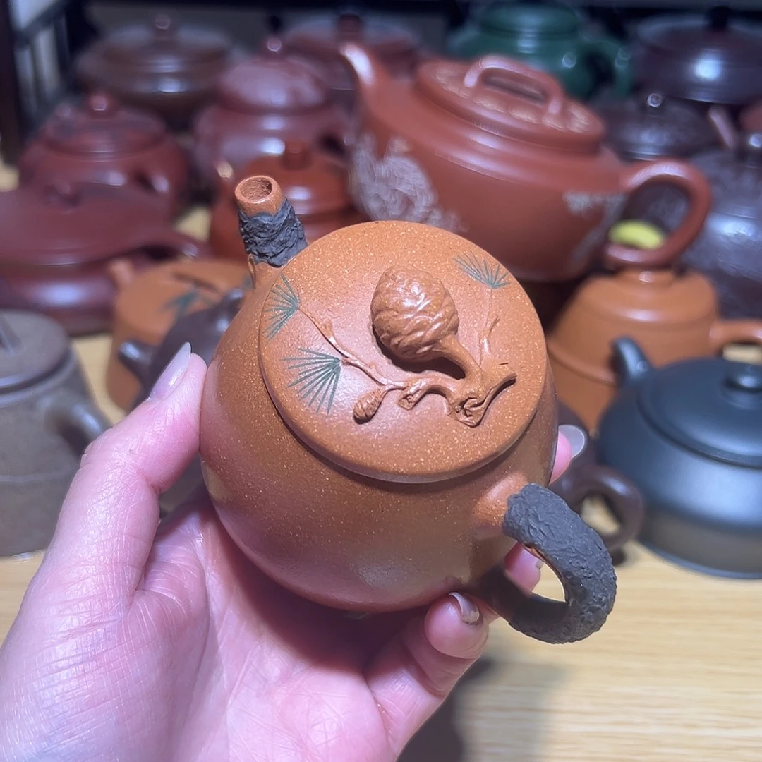 茶壶紫砂宜兴紫砂原矿紫砂130
