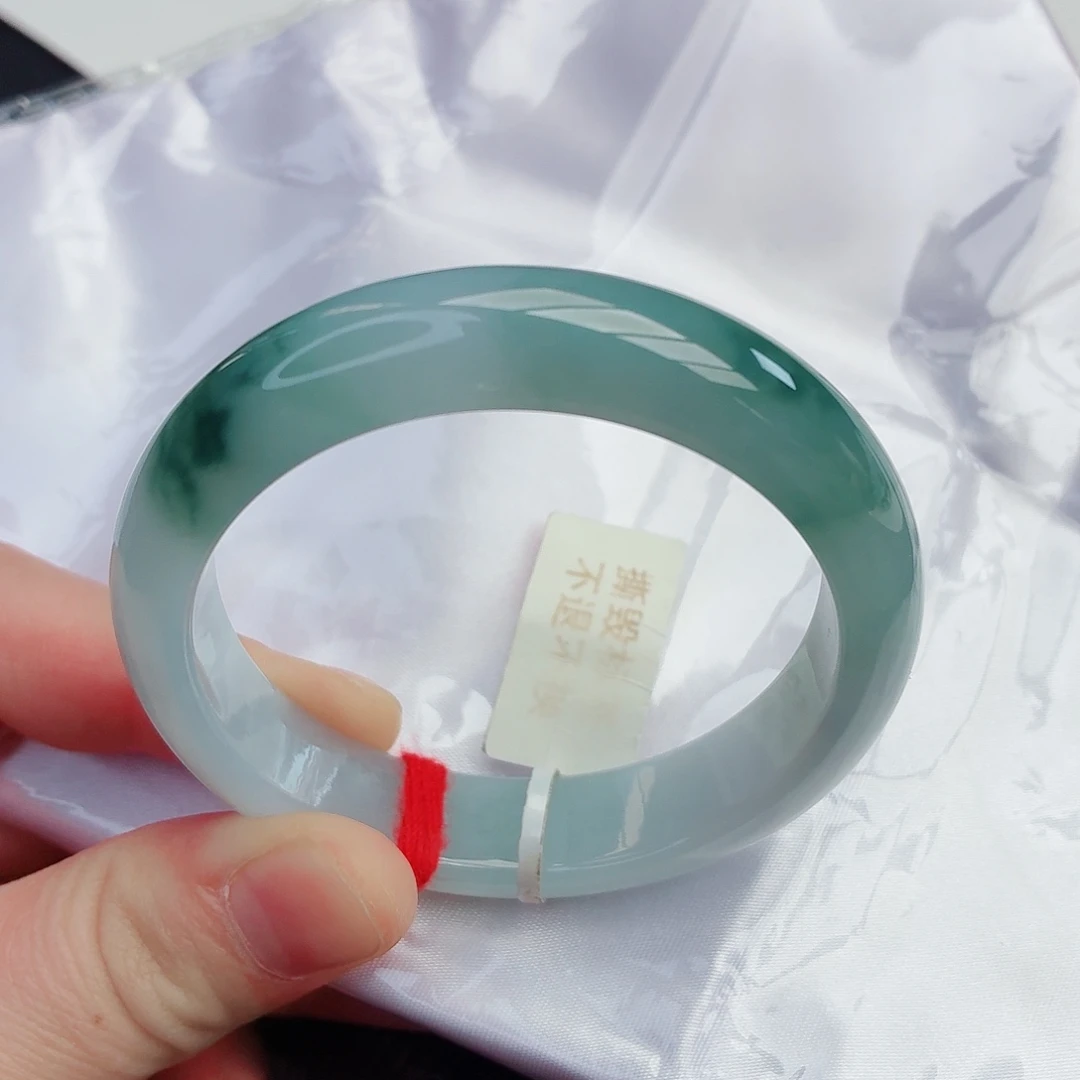 翡翠未镶嵌手镯天然翡翠A货