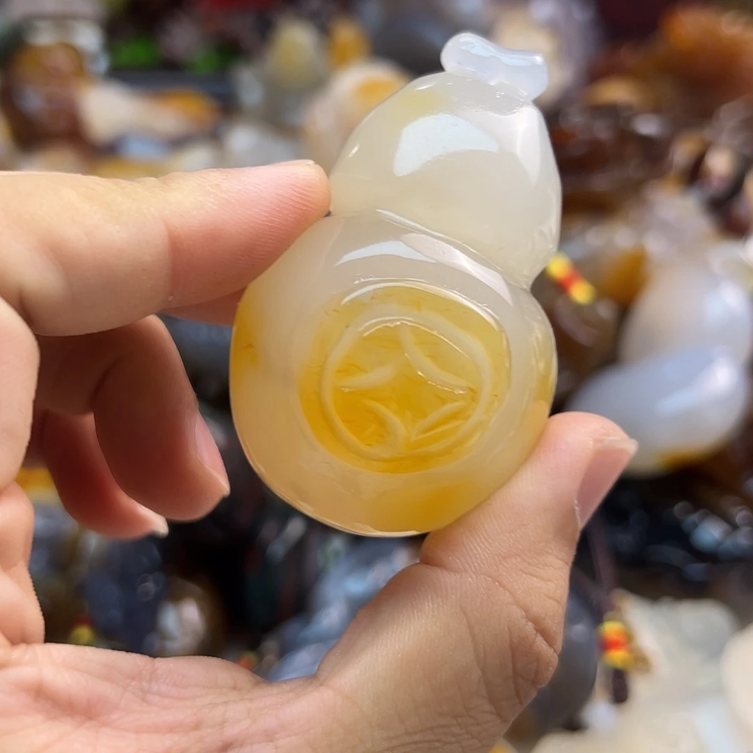 玛瑙/玉髓合金颈饰