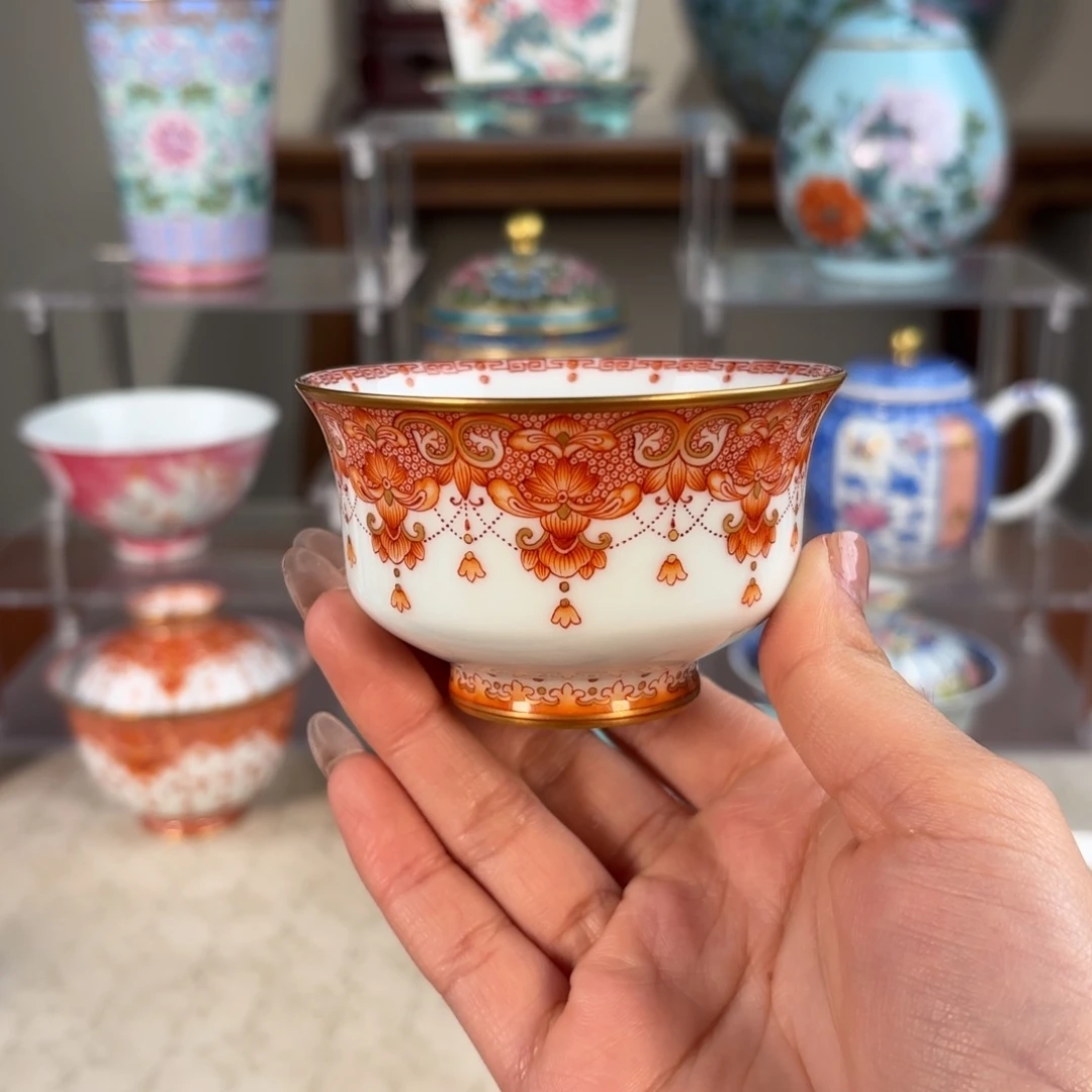 陶纯手工手绘 高端茶器