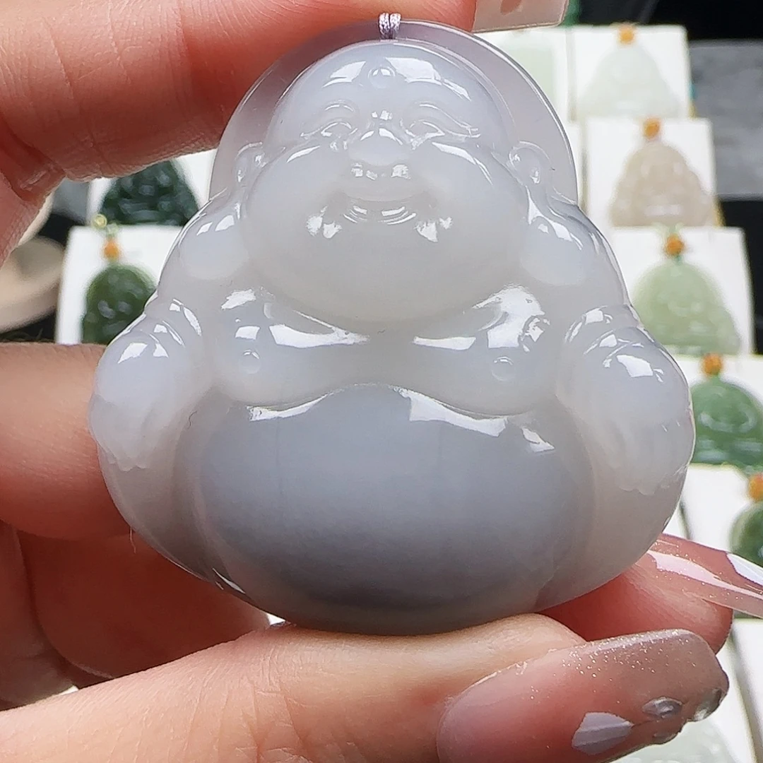 和田玉未镶嵌颈饰47.6