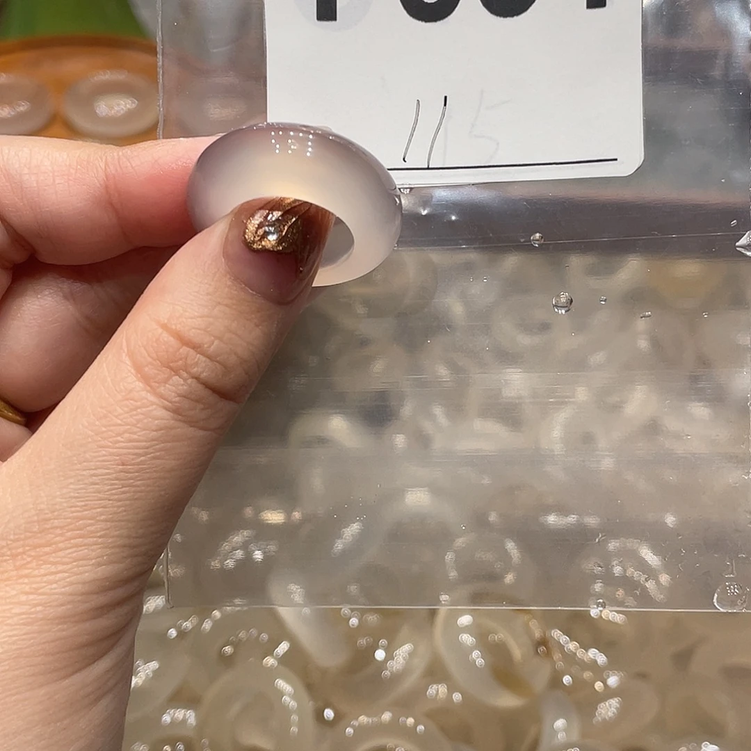 玛瑙/玉髓未镶嵌戒指851