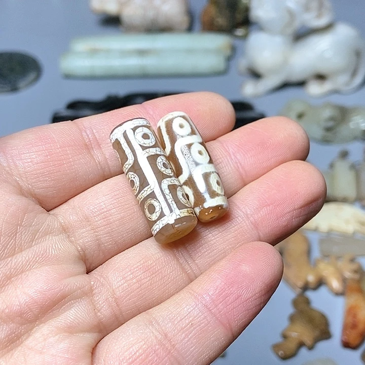 和田玉未镶嵌颈饰100