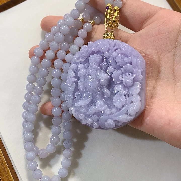 翡翠未镶嵌颈饰翡翠吊坠