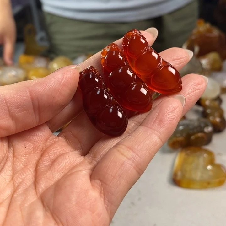 玛瑙/玉髓吊坠(不含链)未镶嵌