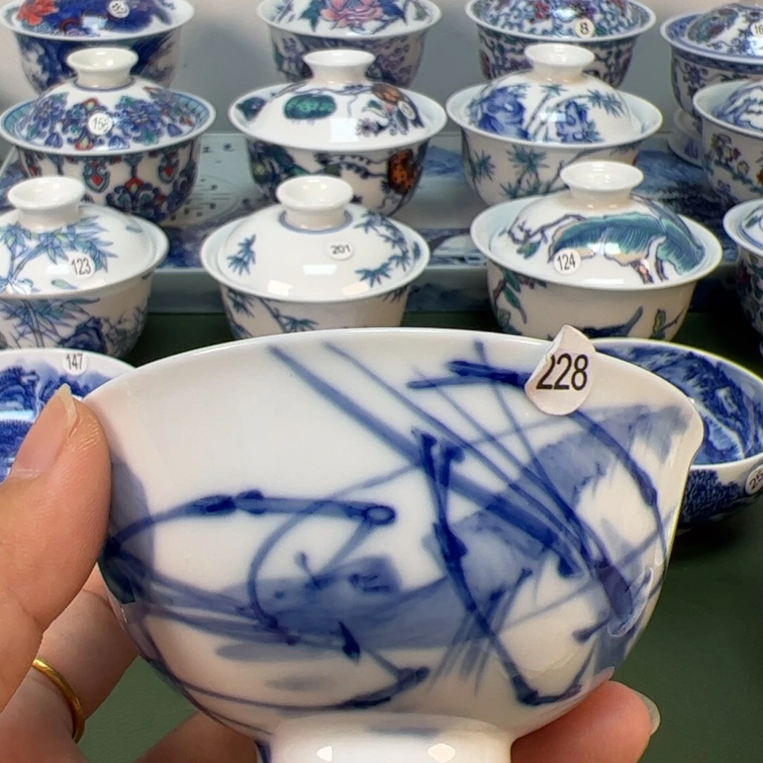 木木景德镇纯手绘茶具228