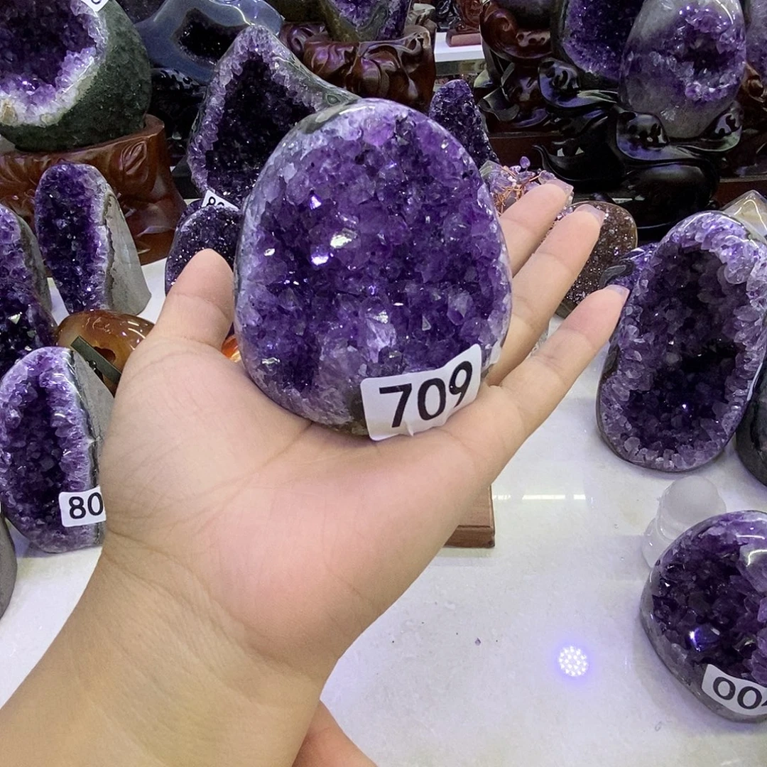 未镶嵌紫晶大型摆件（非配饰）