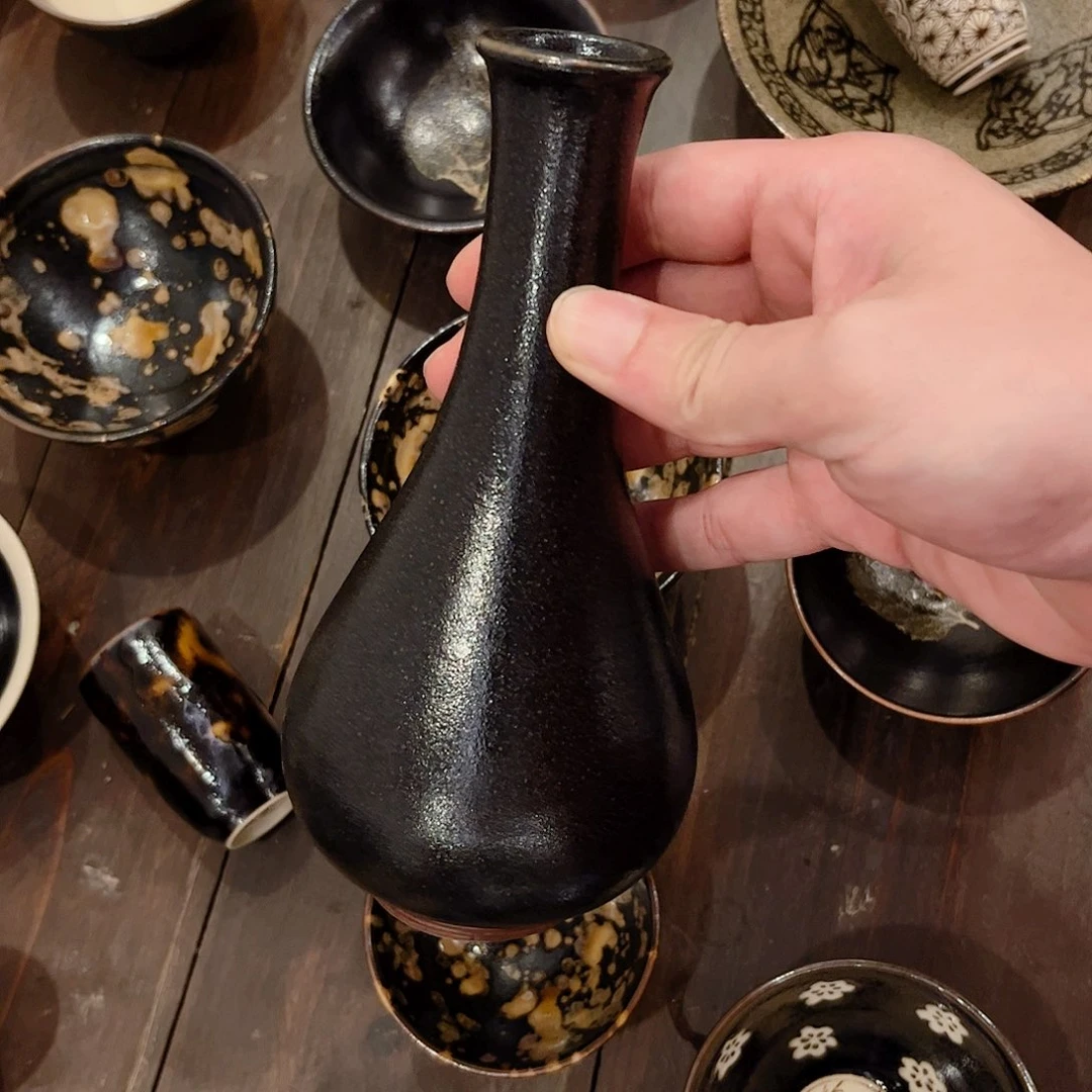 茶盏吉州窑柴窑瓶