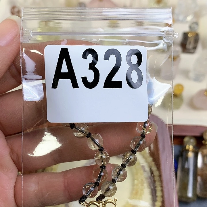 水晶香水瓶未镶嵌鹤*麟