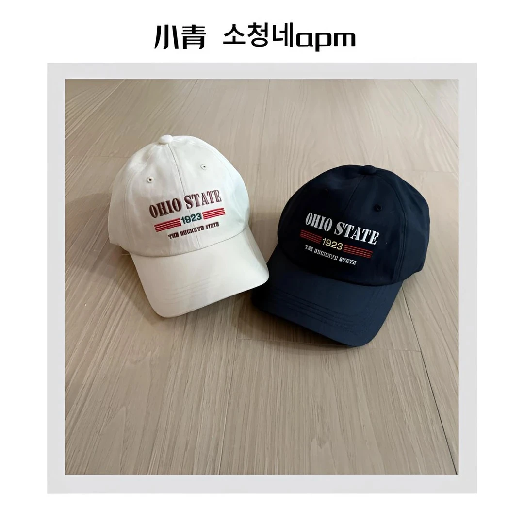 韩国东大门 1923字母鸭舌帽