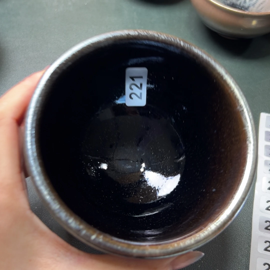 茶盏全手工原矿原釉建盏