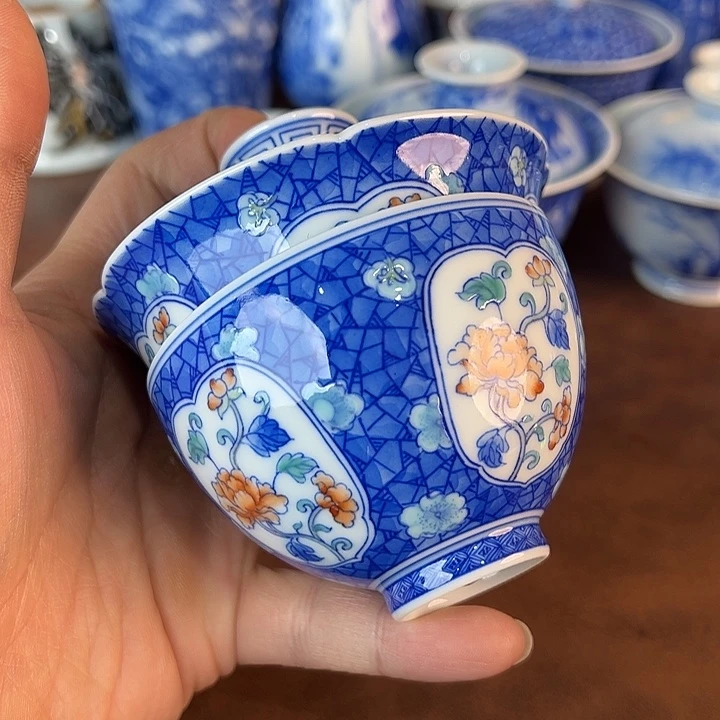 春***1瓷片景德镇全手工手绘陶瓷