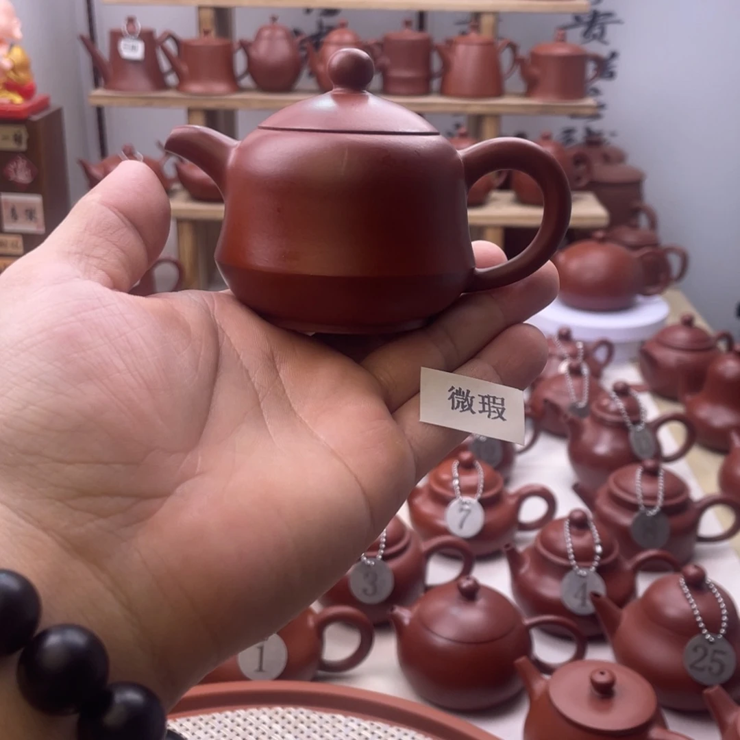 紫砂茶壶金钟茶壶115毫升微瑕
