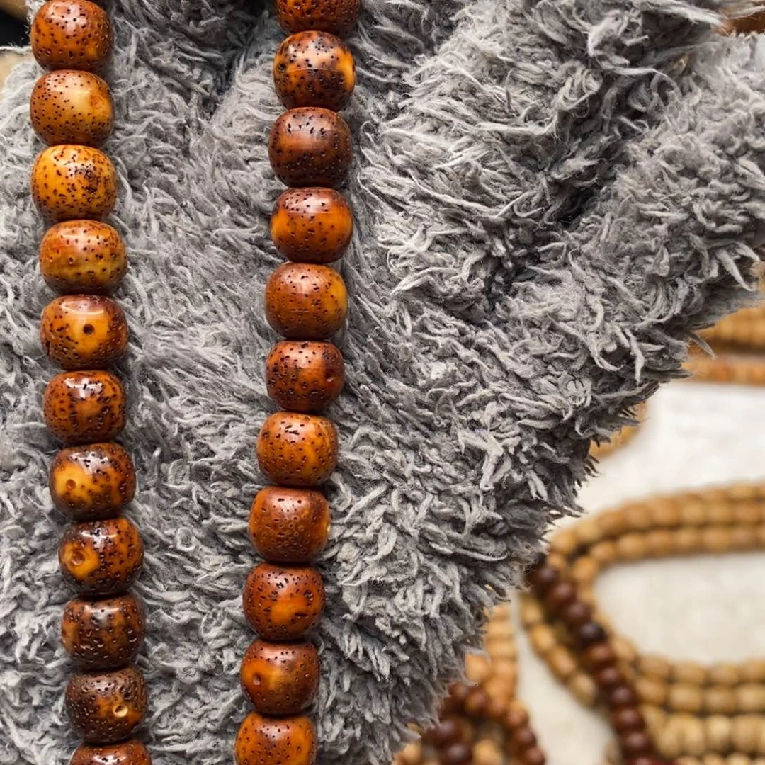 吊坠星月菩提黄*娘脱脂8.5/9.5